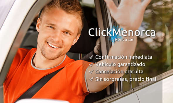 alquiler coches menorca